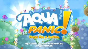 Aqua Panic! screen shot title